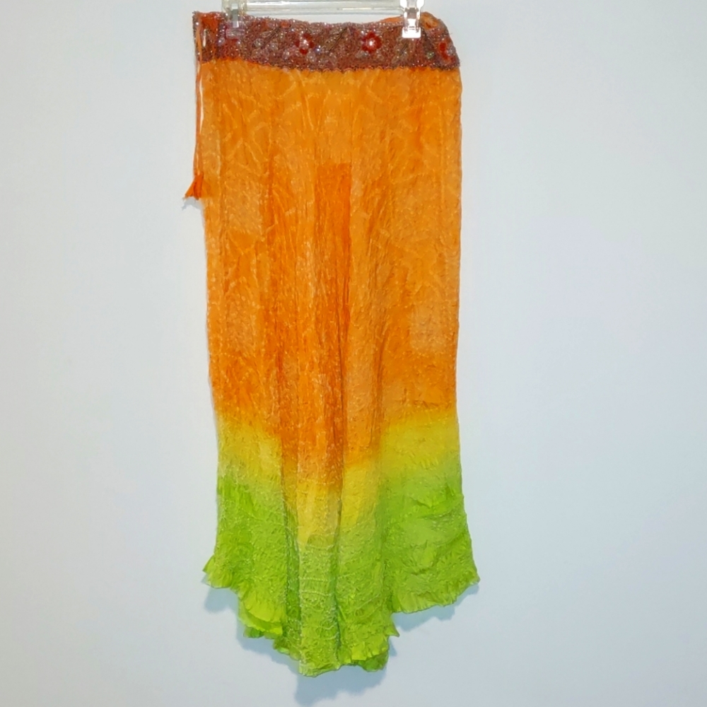Silk Indian skirt